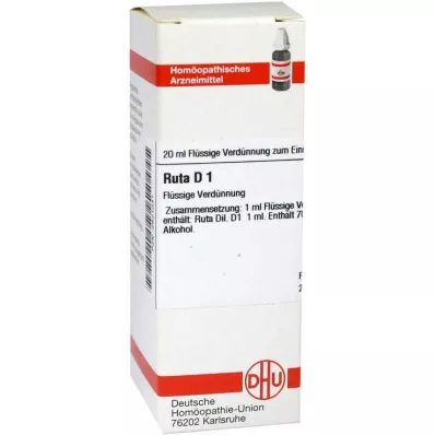 RUTA D 1 Diluizione, 20 ml
