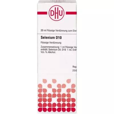 SELENIUM D 10 Diluizione, 20 ml SELENIUM D 10 Diluizione, 20 ml