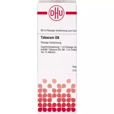 TABACUM D 8 Diluizione, 20 ml TABACUM D 8 Diluizione, 20 ml
