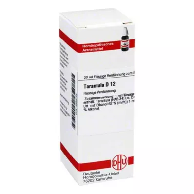 TARANTULA D 12 Diluizione, 20 ml TARANTULA D 12 Diluizione, 20 ml