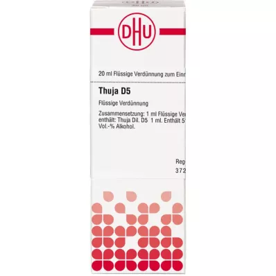 Thuja d 5, 20 ml Thuja d 5, 20 ml