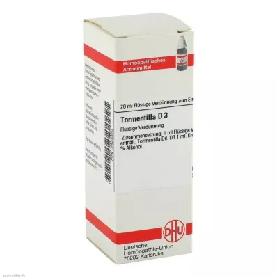 TORMENTILLA D 3 Diluizione, 20 ml TORMENTILLA D 3 Diluizione, 20 ml