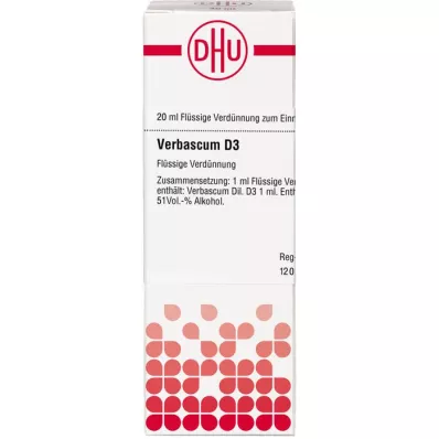 Verbascum d 3, 20 ml