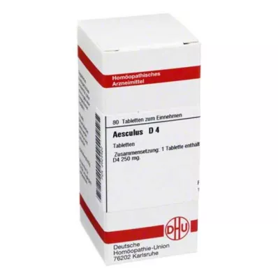 AESCULUS D 4 compresse, 80 pz