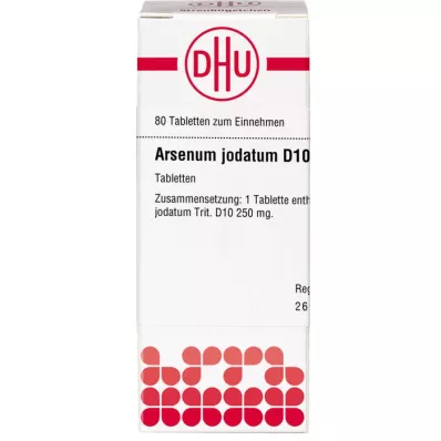 Arsenum Jodat D10, 80 pz