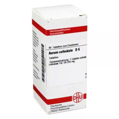 AURUM COLLOIDALE D 6 compresse, 80 pz AURUM COLLOIDALE D 6 compresse, 80 pz