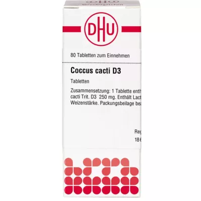 Coccus Cacti D 3, 80 pz