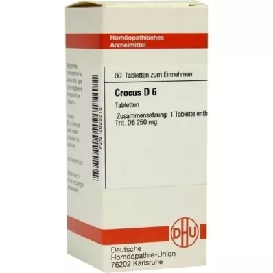 CROCUS D 6 compresse, 80 pz CROCUS D 6 compresse, 80 pz