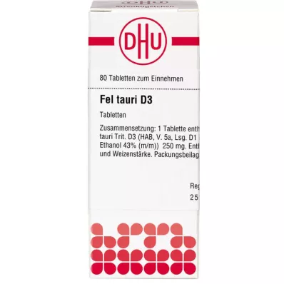 Fel Tauri D 3, 80 pz