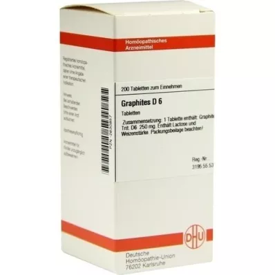 GRAPHITES D 6 compresse, 200 pz GRAPHITES D 6 compresse, 200 pz