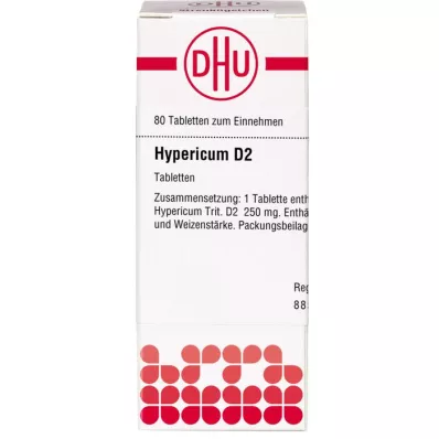 HYPERICUM D 2 compresse, 80 pz