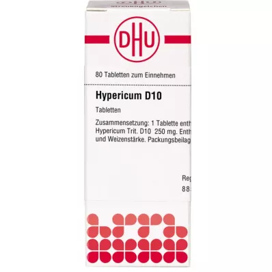 Hypericum D10, 80 pz Hypericum D10, 80 pz