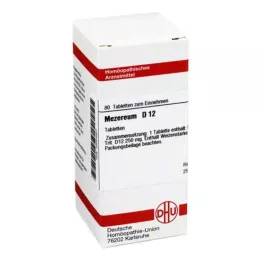 MEZEREUM D 12 compresse, 80 pz