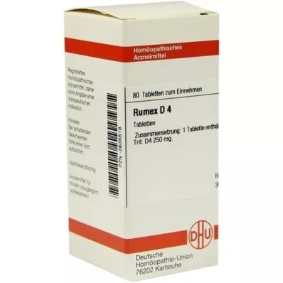 RUMEX D 4 compresse, 80 pz RUMEX D 4 compresse, 80 pz