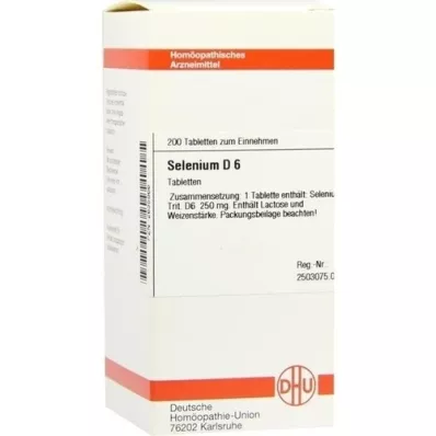 SELENIUM D 6 compresse, 200 pz SELENIUM D 6 compresse, 200 pz