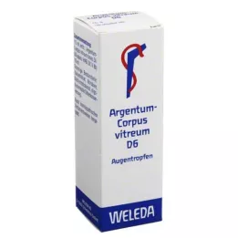 ARGENTUM CORPUS Vitreum D 6 collirio, 10 ml