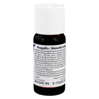ANAGALLIS/MALACHIT miscela di comp., 50 ml ANAGALLIS/MALACHIT miscela di comp., 50 ml