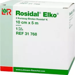 ROSIDAL Benda a corta estensibilità Elko 10 cmx5 m, 2 pz