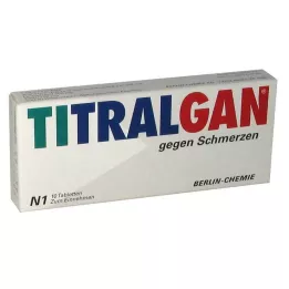 TITRALGAN Compresse antidolorifiche, 10 pz
