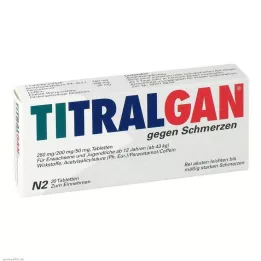 TITRALGAN Compresse antidolorifiche, 20 pz