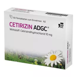 CETIRIZIN ADGC Compresse rivestite con film, 50 pz
