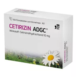 CETIRIZIN ADGC Compresse rivestite con film, 100 pz