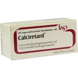 CALCIRETARD Dragees resistente alla gastroke, 50 pz