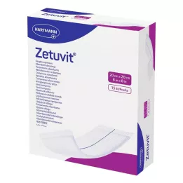ZETUVIT Compresse assorbenti sterili 20x20 cm, 15 pz