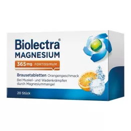 BIOLECTRA Magnesio 365 mg fortissimum Arancia, 20 pz
