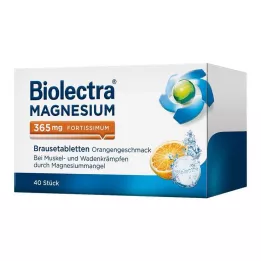 BIOLECTRA Magnesio 365 mg fortissimum Arancia, 40 pz