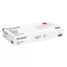EYCOPAD Compresse oculari 56x70 mm non sterili, 50 pz