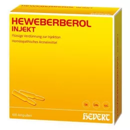 HEWEBERBEROL Inject Ampoule, 100 pz