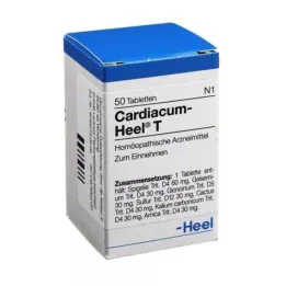 CARDIACUM Compresse Heel T, 50 pz