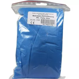 MATRATZEN SCHUTZBEZUG PE-Foglio blu, 1 pezzo
