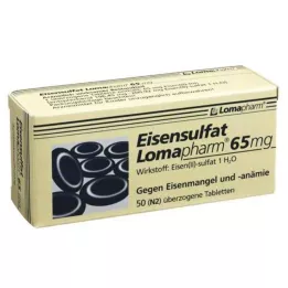 EISENSULFAT Lomapharm 65 mg compresse rivestite, 50 pz