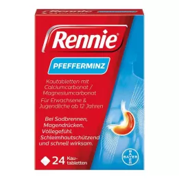 RENNIE Compresse masticabili, 24 pz