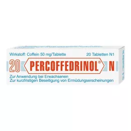 PERCOFFEDRINOL N 50 mg compresse, 20 pz