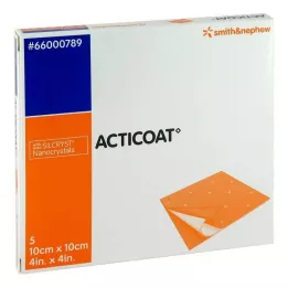 ACTICOAT Medicazione antimicrobica per ferite 10x10 cm, 5 pz