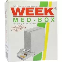 MEDIKAMENTENDISPENSER 7 giorni verdi, 1 pz