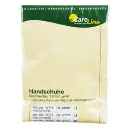 Guanti in filo di cotone grandi, 2 pz
