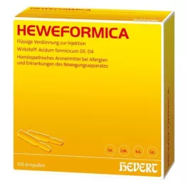 HEWEFORMICA AMPOULE, 100 pz