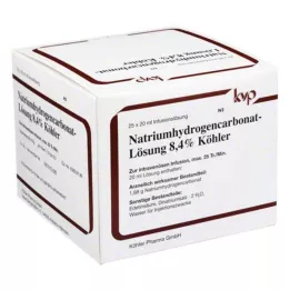 NATRIUMHYDROGENCARBONAT-Soluzione 8,4% Köhler, 25X20 ml
