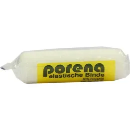Benda di garza elastica Porena 10 cm violoncello bianco, 1 pezzo