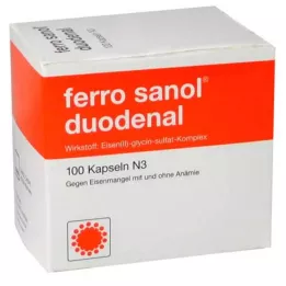 FERRO SANOL capsule duodenali rigide con pellet rivestiti di msr, 100 pz