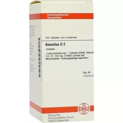 AESCULUS D 2 compresse, 200 pz AESCULUS D 2 compresse, 200 pz