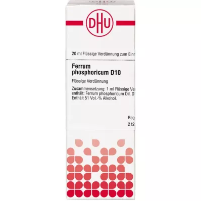 Ferrum Phos D10, 20 ml Ferrum Phos D10, 20 ml