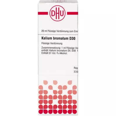 KALIUM BROMATUM Diluizione D 30, 20 ml