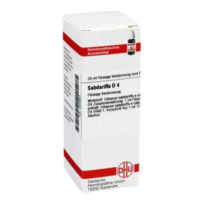 SABDARIFFA D 4 Diluizione, 20 ml SABDARIFFA D 4 Diluizione, 20 ml
