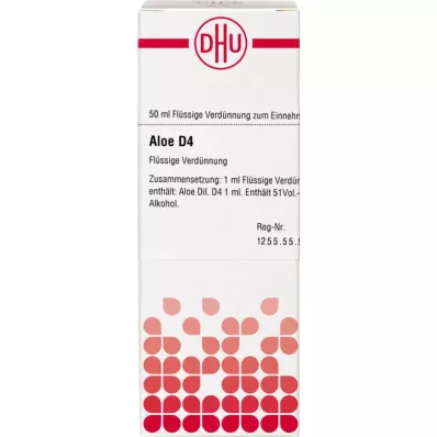 Aloe D 4, 50 ml Aloe D 4, 50 ml