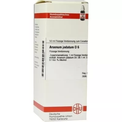 Arsenum Jodat D 6, 50 ml Arsenum Jodat D 6, 50 ml